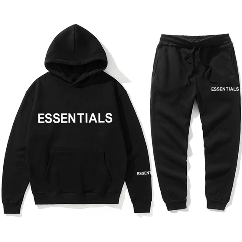 Essentials Spring Tracksuit Hooded Sweatshirt 1