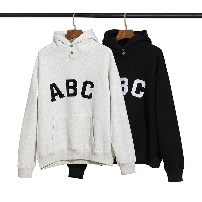 Essentials 7th Collection ABC Print Hoodies 1