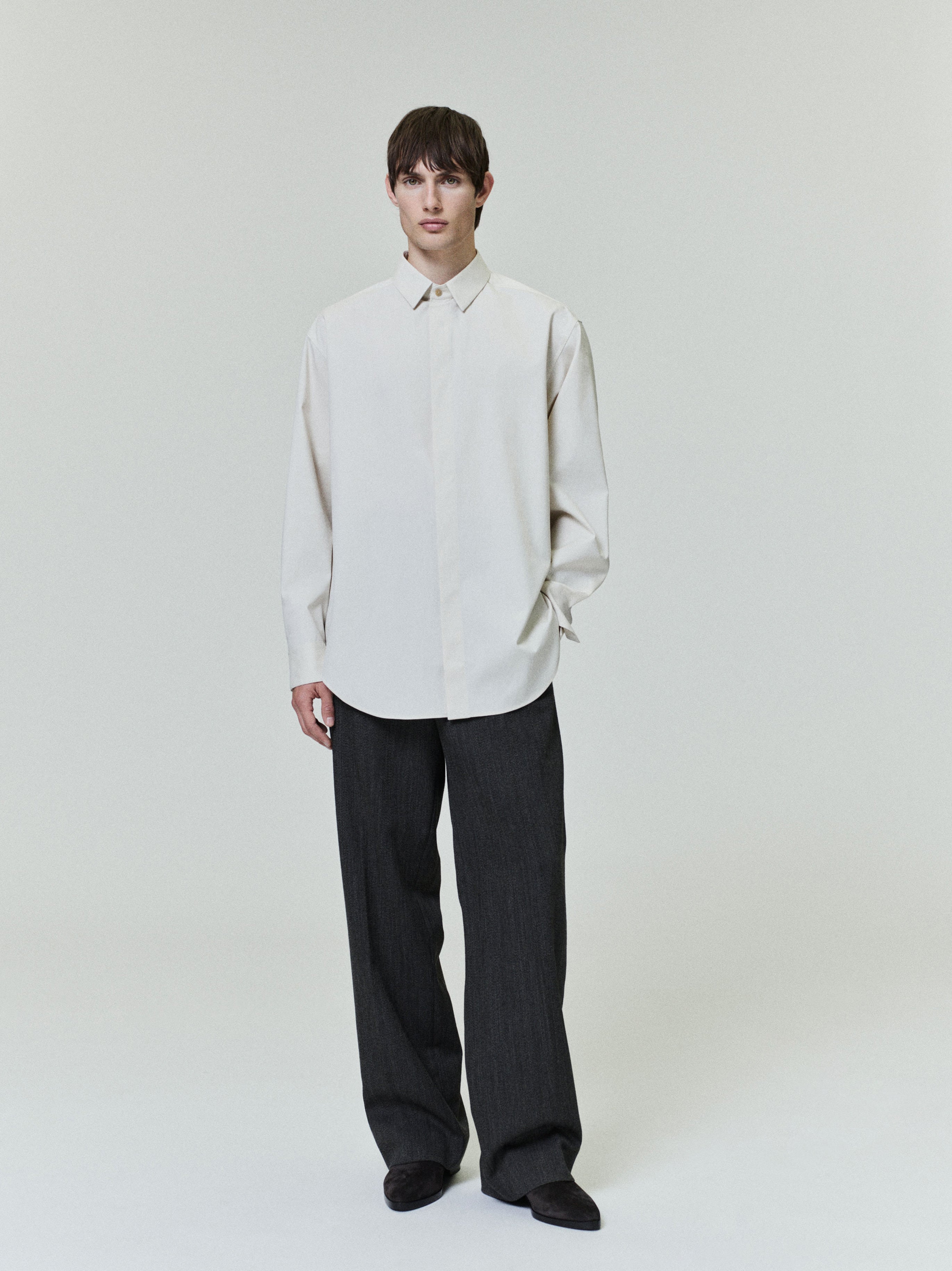 Cotton Wool Oxford Classic Shirt
