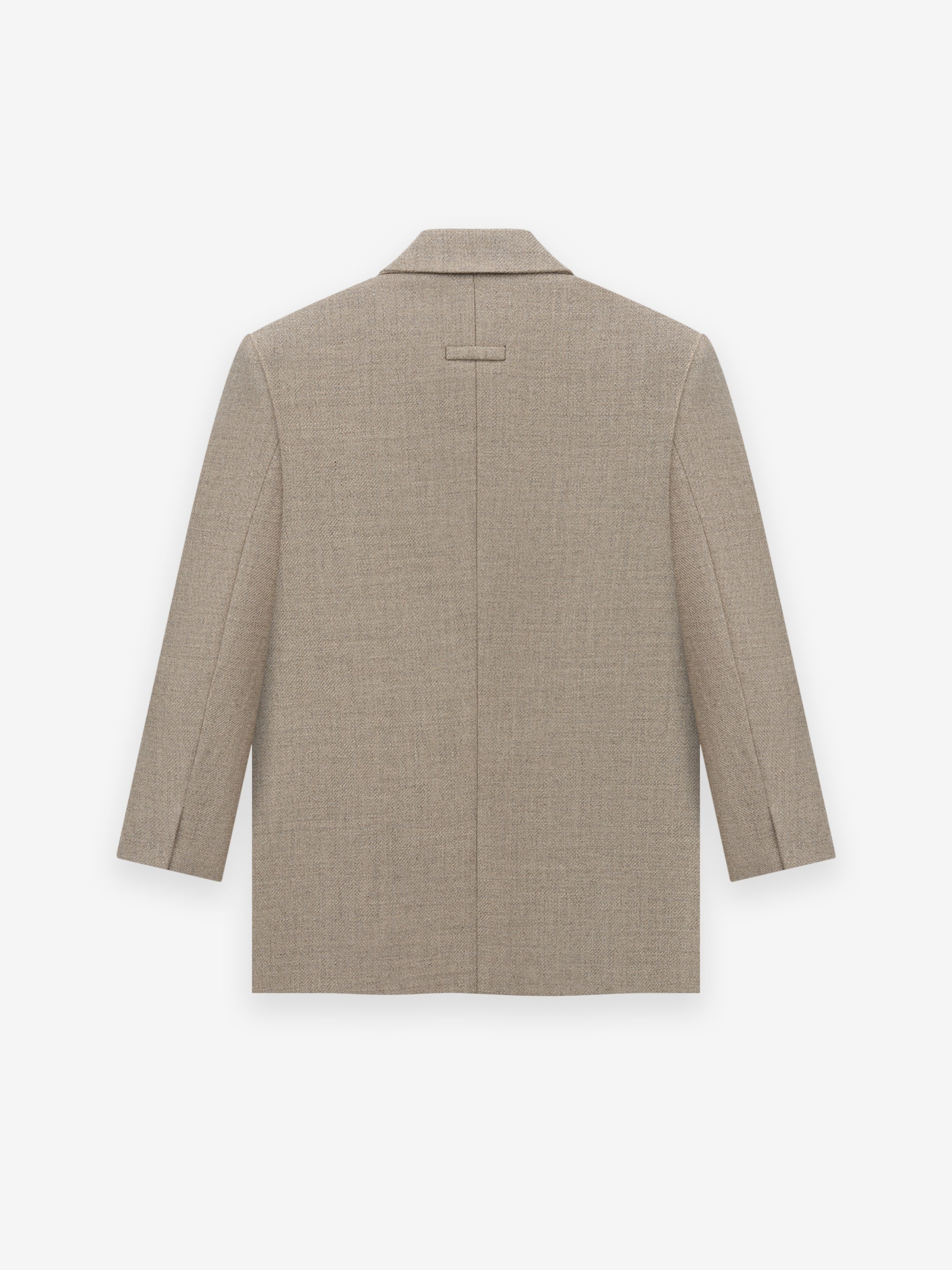 Heavy Wool Twill Relaxed Blazer