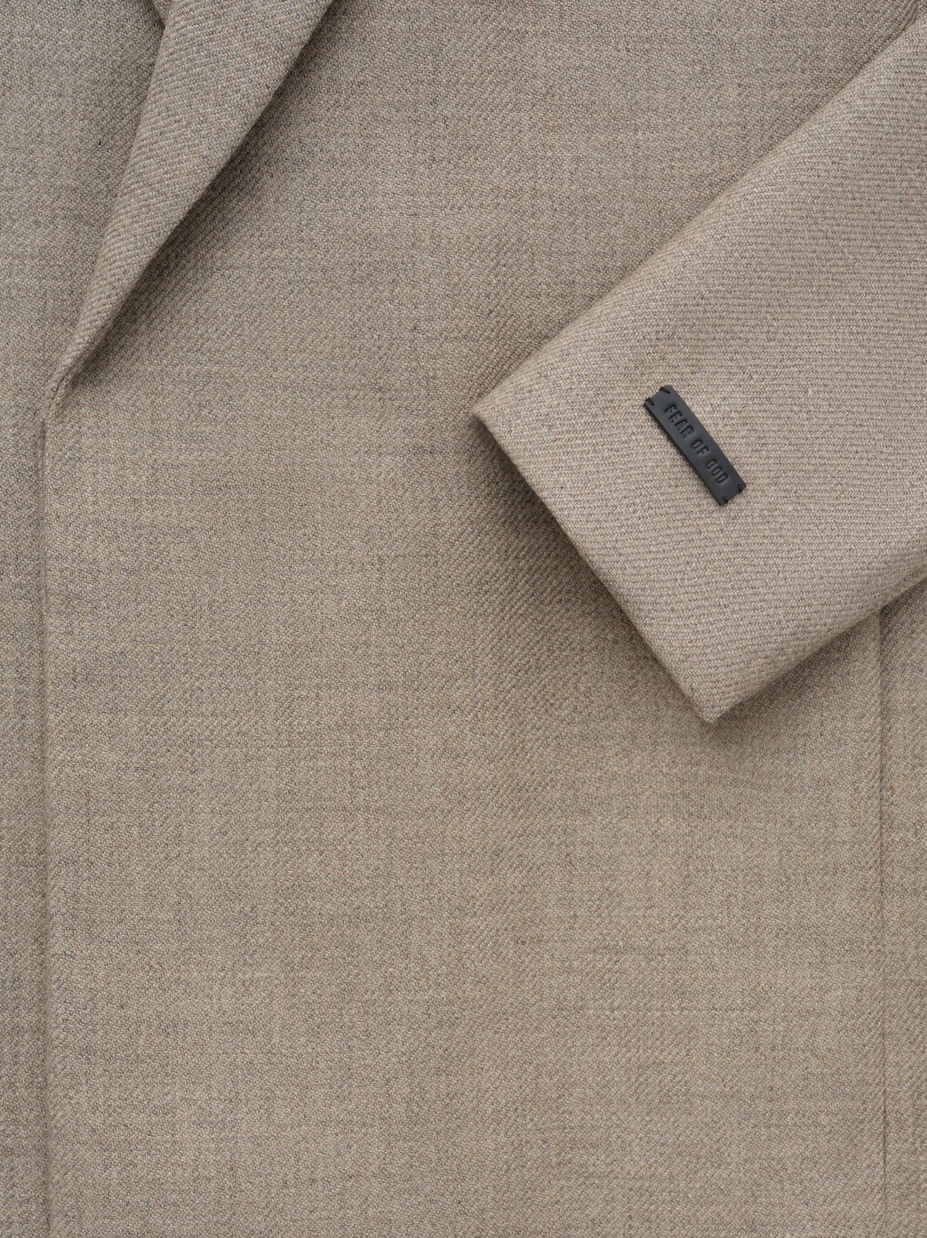 Heavy Wool Twill Relaxed Blazer