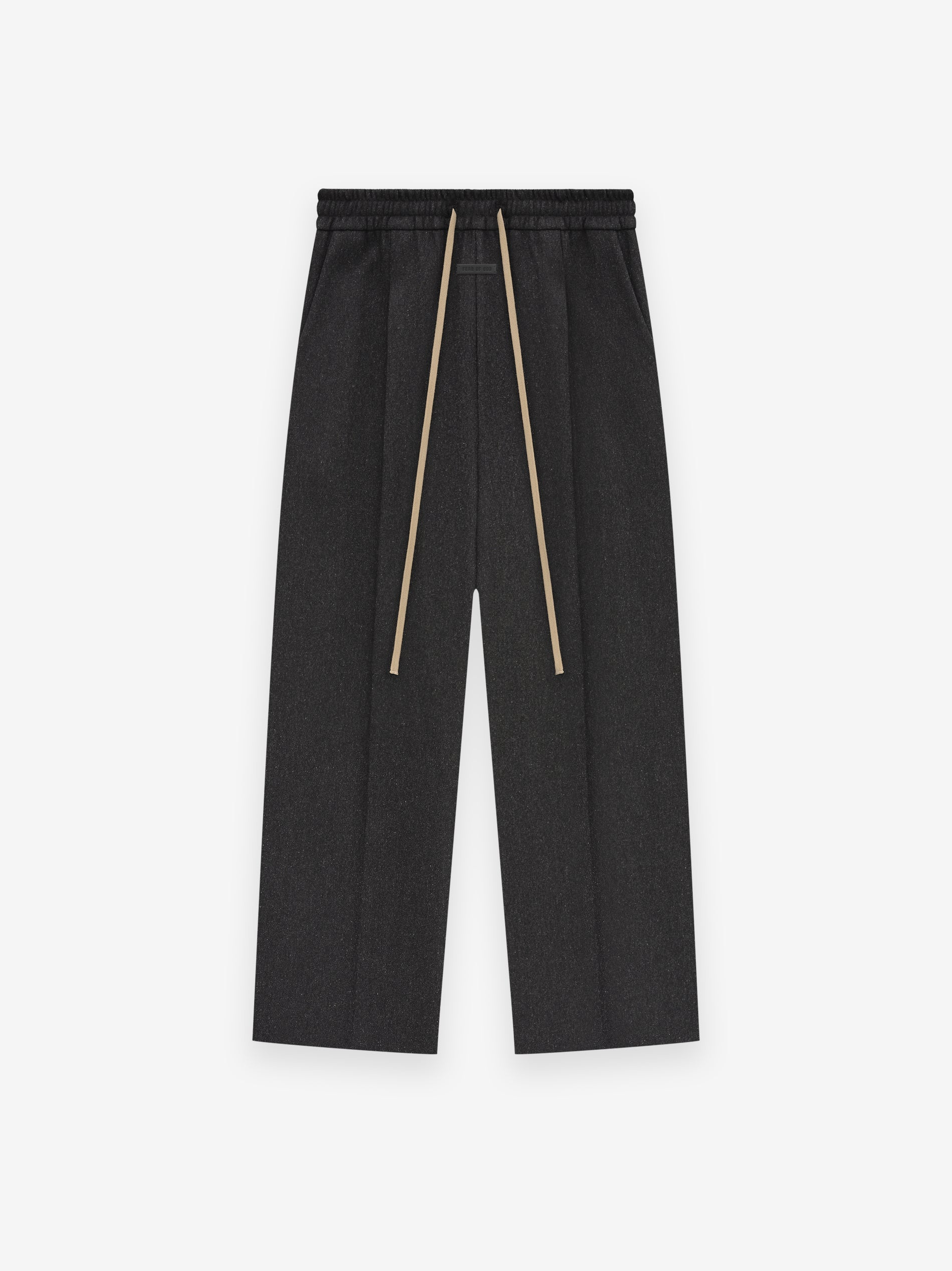 Military Wool Wide Leg Pants