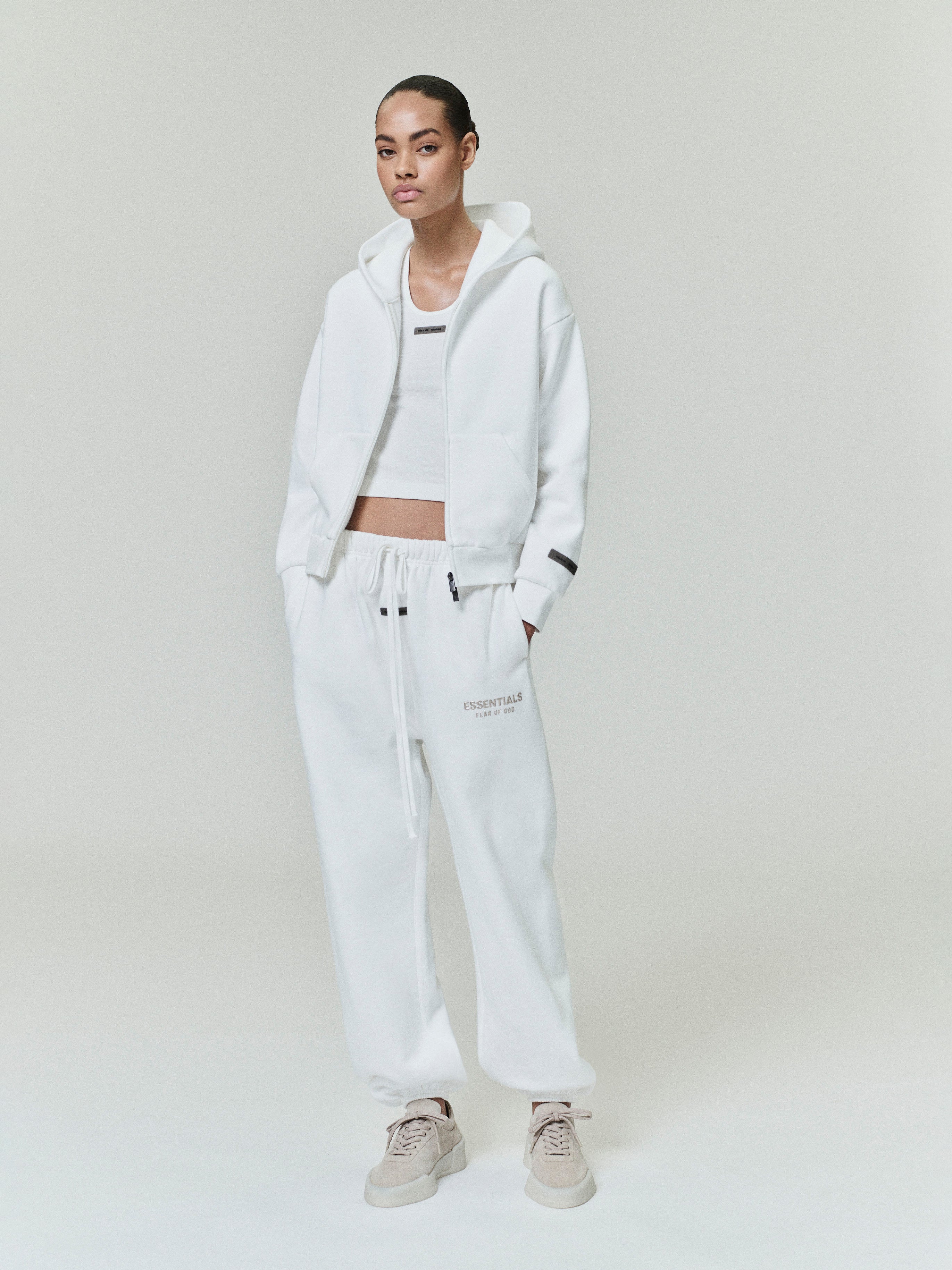 Womens Classic Fleece Zip-Up Hoodie