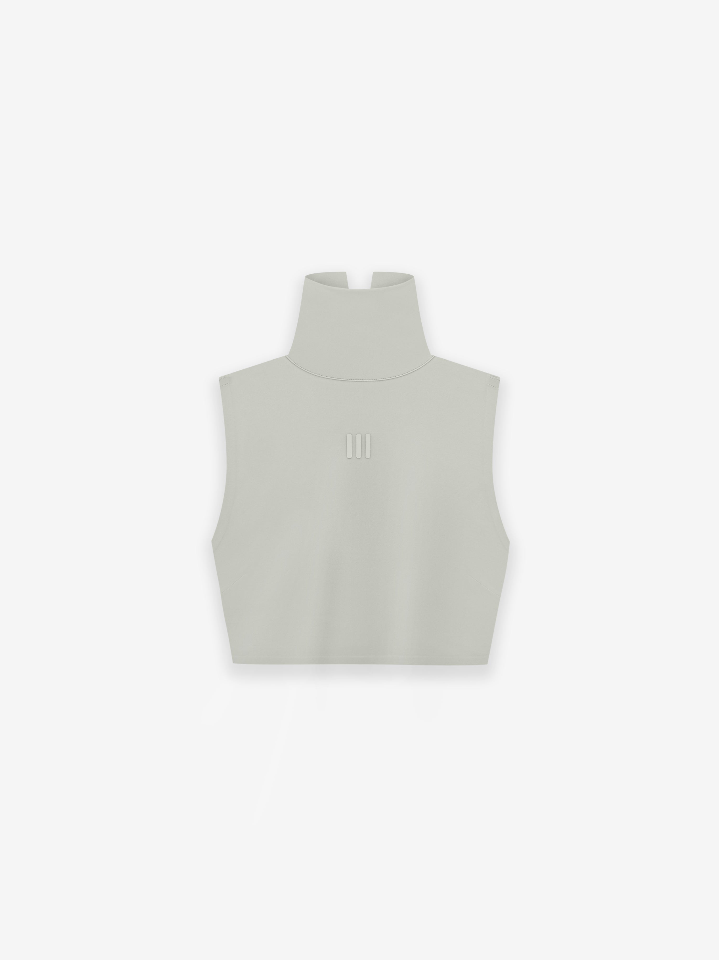 Womens High Neck Crop Top