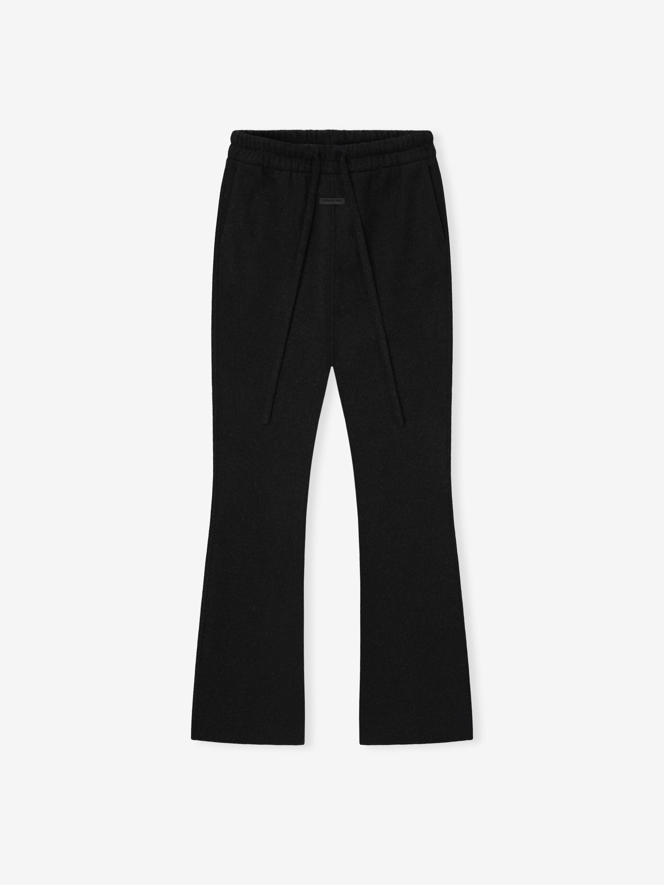 Wool Cashmere Drawstring 70's Pant