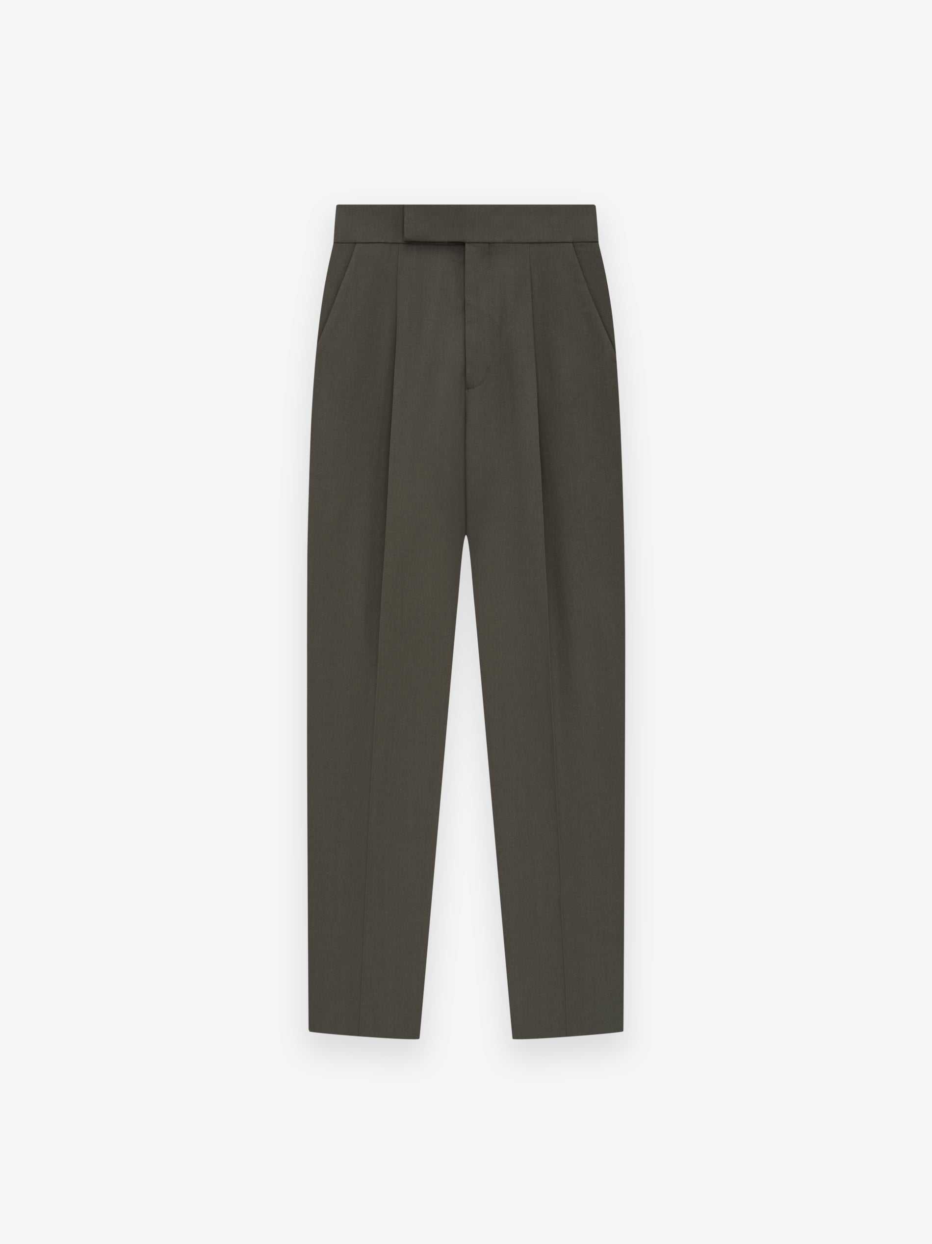 Wool Gabardine 8th Trouser